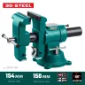 Тиски KRAFTOOL 3D-STEEL универсальные 32704-150 купить в Магнитогорске