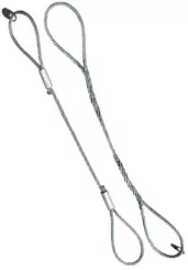 Строп канатный петлевой СКП 0.5 т L=4 м заплет купить в Магнитогорске