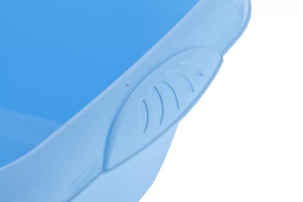 Таз пластмассовый квадратный 12л, голубой ТМ Elfe 92985 купить в Магнитогорске