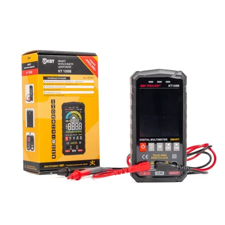 Мультиметр цифровой КВТ SMART KT 126В с True RMS (86329) купить в Магнитогорске