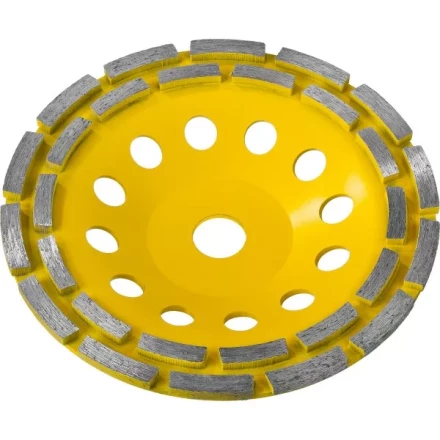 Чашка STAYER &quot;PROFESSIONAL&quot; алмазная сегментная двухрядная, высота 22,2мм, 180мм 33381-180 купить в Магнитогорске