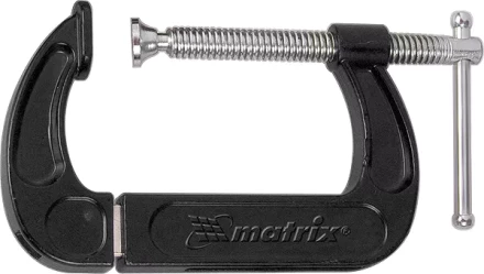 Струбцина G-образная, многоразмерная, поступенчатая регулировка, 2&quot;-3&quot; MATRIX PROFESSIONAL 20610 купить в Магнитогорске