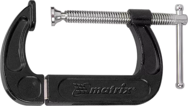 Струбцина G-образная, многоразмерная, поступенчатая регулировка, 2"-3" MATRIX PROFESSIONAL 20610 купить в Магнитогорске