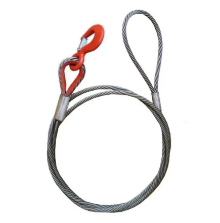 Буксир канатный TOR БТК 24,0 т 15,0 м опрессовка (петля-петля) канат 22,5 мм 1047434 купить в Магнитогорске