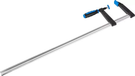 Струбцина ЗУБР &quot;ПРОФЕССИОНАЛ&quot;, тип &quot;F&quot;, двухкомпонентная ручка, стальная закаленная рейка, 120х800мм 32155-120-800 купить в Магнитогорске