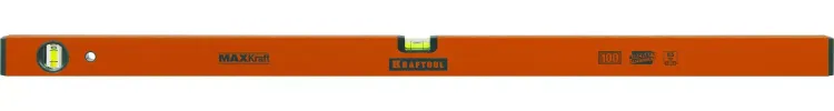 Уровень KRAFTOOL коробчатый усиленный, точность (0,5мм/м), 2 ампулы, 100 см 34577-100 купить в Магнитогорске