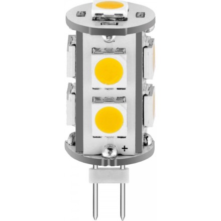Лампа СВЕТОЗАР светодиодная &quot;LED technology&quot;, теплый белый свет (3000К), 12В, 1,8Вт (10) 44590-10 купить в Магнитогорске
