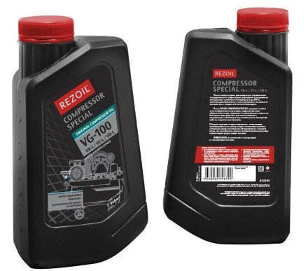 Масло компрессорное минеральное 0,96 л. VG-100 REZOIL COMPRESSOR Rezer купить в Магнитогорске