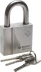 Замок ЗУБР &quot;ЭКСПЕРТ&quot; навесной, нержавеющая сталь (корпус и дужка), закаленная дужка, 60мм 37290-60 купить в Магнитогорске