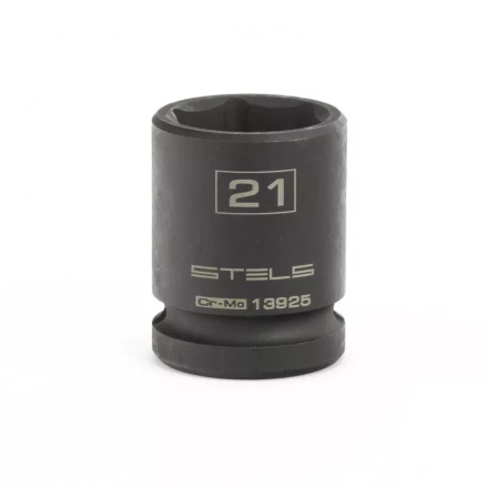 Головка ударная шестигранная 21 мм 1/2 CrMo Stels 13925 купить в Магнитогорске