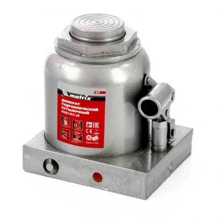 Домкрат гидравлический бутылочный 50 т Matrix 50779 купить в Магнитогорске