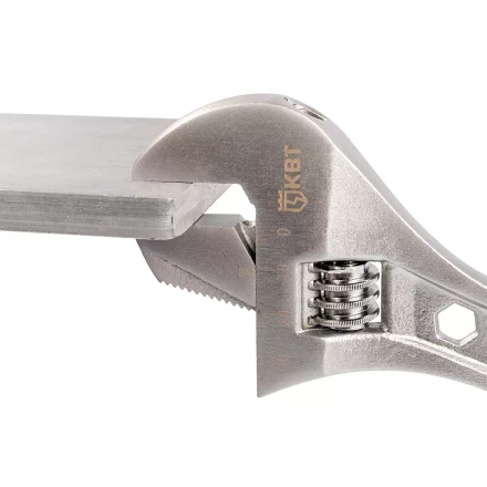 Ключ разводной гаечный КВТ РКП-200, 200 мм, максимальный развод 28 мм (92064) купить в Магнитогорске