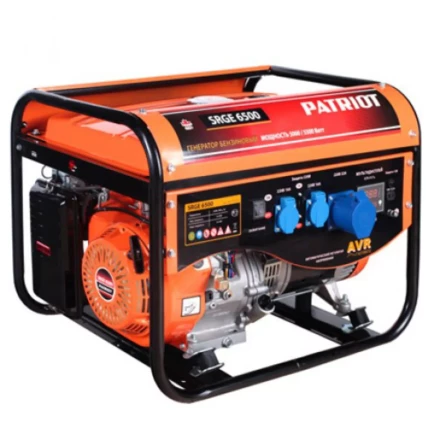 Бензогенератор Patriot Max Power SRGE 6500 купить в Магнитогорске