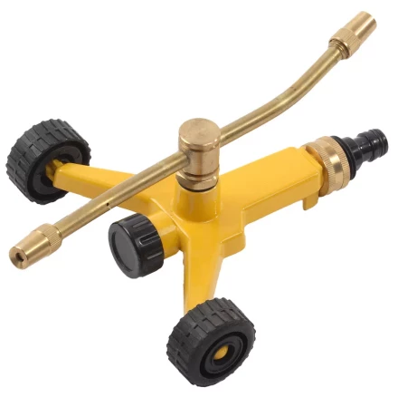 Распылитель GRINDA 2-х лопастной латунный, регулируемый, на колесах 8-427615 купить в Магнитогорске