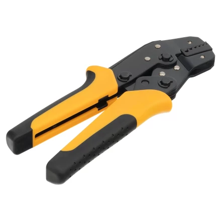 Клещи для обжима неизолированных наконечников НК и НВ, разъемов РП, 0,25 - 2,5 мм2 Denzel 17745 купить в Магнитогорске