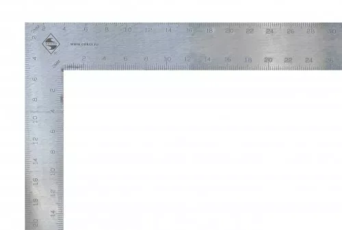 Угольник плоский 300х200мм шкала 2мм Энкор 10869 купить в Магнитогорске