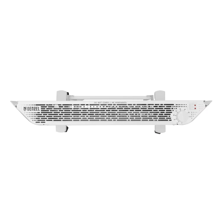 Конвектор электрический Denzel XCE-1500, 230 В, 1500 Вт, X-образный нагреватель белый 98131 купить в Магнитогорске
