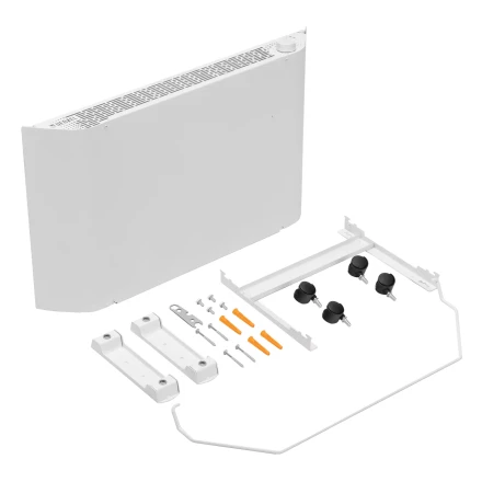 Конвектор электрический Denzel XCE-1500, 230 В, 1500 Вт, X-образный нагреватель белый 98131 купить в Магнитогорске