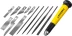 Набор STAYER Нож “MASTER” для точных работ в комплекте с лезвиями различной формы и надфилями, в чехле,38 предметов 09145-H38 купить в Магнитогорске