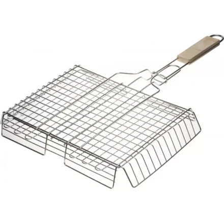 Решетка-гриль GRINDA &quot;BARBECUE&quot;, объемная, нержавеющая сталь, 340х260мм 424732 купить в Магнитогорске