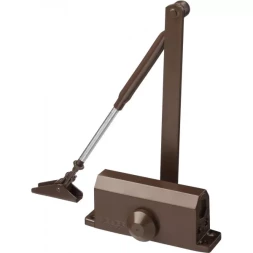 Доводчик дверной ЗУБР "ПРОФЕССИОНАЛ", для дверей массой до 80 кг, цвет коричневый 37912-80