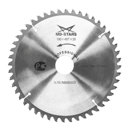 Пильный диск MD-STARS (профессионал) алюминий PPA2104830 купить в Магнитогорске