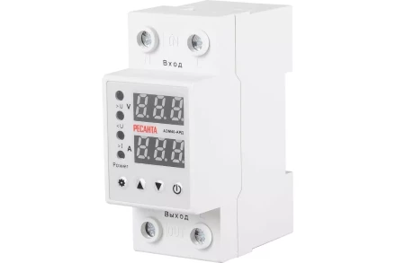 Автоматический защитный модуль от повышенного/пониженного напряжения Ресанта АЗМ-40АРД 61/22/30 купить в Магнитогорске