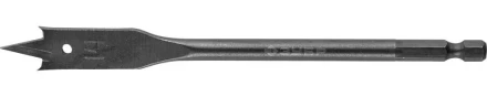 ЗУБР &quot;ЭКСПЕРТ&quot;. Сверло по дереву перьевое, шестигранный хвостовик 1/4&quot; с проточкой, 14х152мм 29503-14 купить в Магнитогорске