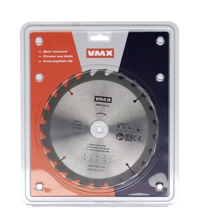 Диск пильный ф190х30 z24 дерево VMX 512419 купить в Магнитогорске
