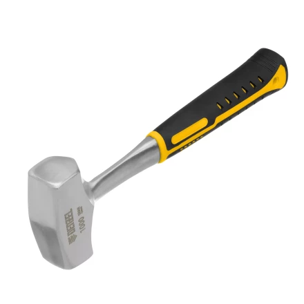 Кувалда 1 кг Denzel 11011, цельнометаллическая, двухкомпонентная рукоятка купить в Магнитогорске