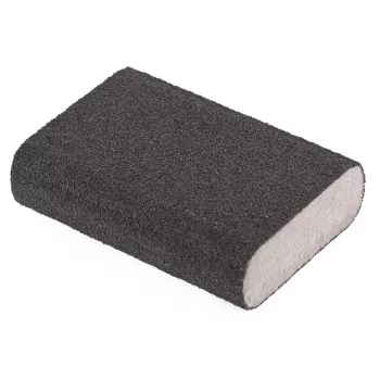Губка для шлифования 100 х 70 х 25 мм овал твердая P60 MATRIX 75736 купить в Магнитогорске