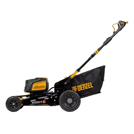 Газонокосилка аккумуляторная самоходная бесщет., Denzel RLMS560-62, 560 мм, Li-ion, 62В (58920) купить в Магнитогорске