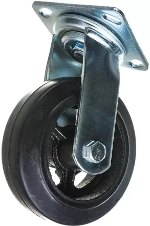 Колесо большегрузное поворотное SCd 63 150 мм обрезиненное РФ 1030008 купить в Магнитогорске