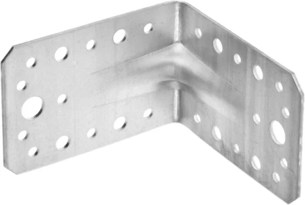Крепежный угол ЗУБР &quot;МАСТЕР&quot; усиленный, 65х90х90мм, 20шт 310115-65-090 купить в Магнитогорске