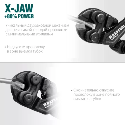 Компактный цельнокованый болторез KRAFTOOL X-BOLT 23283 купить в Магнитогорске