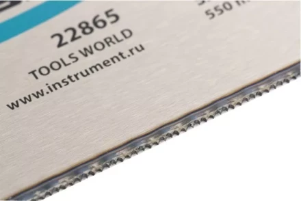 Пильное полотно для прецизионного стусла &quot;Piranha&quot; 550 мм каленый зуб 2D 24 TPI Gross 22865 купить в Магнитогорске