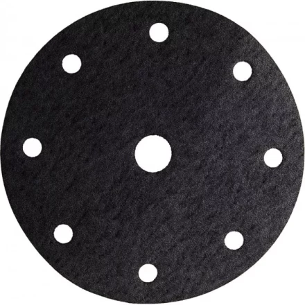 Круг шлифовальный URAGAN &quot;Универсальный водостойкий с покрытием стеарата цинка&quot; на липучке, 9 отв., P180, 150мм, 50шт 907-44114-180-50 купить в Магнитогорске