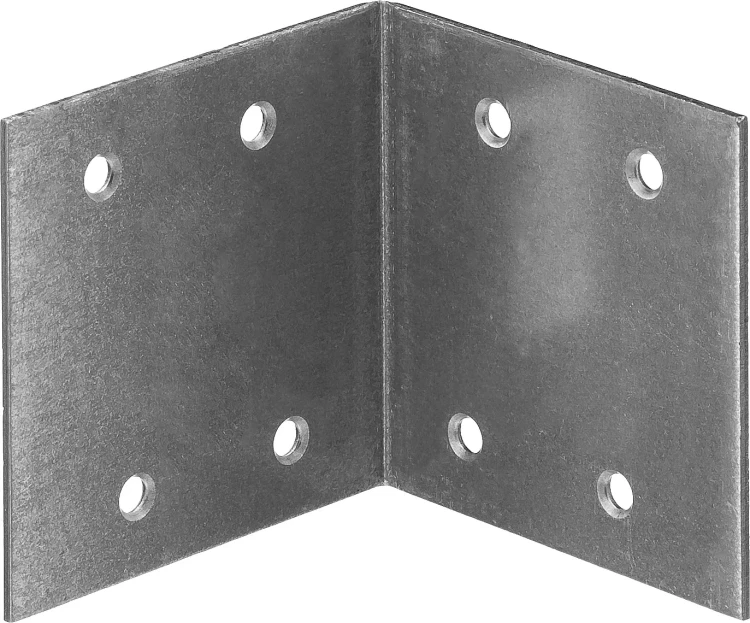 ЗУБР УМШ-1.5, 60 x 60 x 60 x 1.5 мм, белый цинк, широкий мебельный уголок (31034-60) купить в Магнитогорске