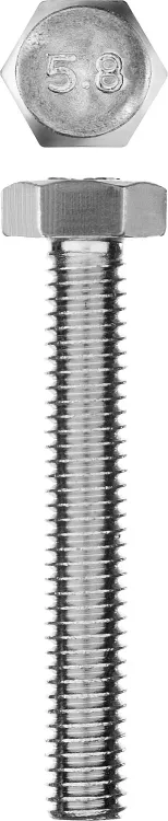 Болт ГОСТ 7798-70, M6 x 40 мм, 5 шт, кл. пр. 5.8, оцинкованный, ЗУБР 303086-06-040 купить в Магнитогорске