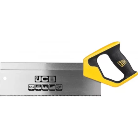 Пила JCB для стусла, полотно из стали SK5, 3-х гранные зубья, двухкомпонентная рукоятка, усиленный обушок, 300мм JSW001 купить в Магнитогорске