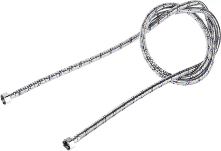 Подводка гибкая ЗУБР для воды, оплетка из нержавеющей стали, г/г 1/2&quot; - 2м 51005-G/G-200 купить в Магнитогорске