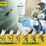 Краскопульт пневматический KRAFTOOL "PRO" Jeta 3000 mini, HVLP, c верхним бачком, 0,8мм 06561-0.8 купить в Магнитогорске
