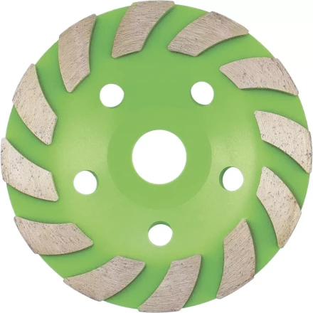 Чашка алмазная зачистная 125 мм турбо-сегментная СИБРТЕХ 72957 купить в Магнитогорске