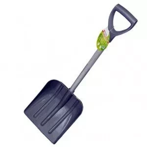 Лопата снеговая 275 х 320 мм  метал. черенок  морозостойкий пластик  PALISAD 61502 купить в Магнитогорске