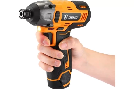 Гайковерт аккумуляторный DEKO 063-4105 DKIS12-Li, 12В, 1х1.5Ач купить в Магнитогорске