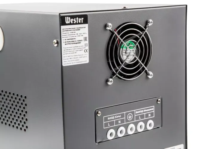 Стабилизатор напряжения WESTER STW10000NP купить в Магнитогорске