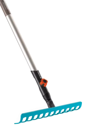 Комплект: Грабли 30 см  + Рукоятка деревянная 130 см   GARDENA купить в Магнитогорске