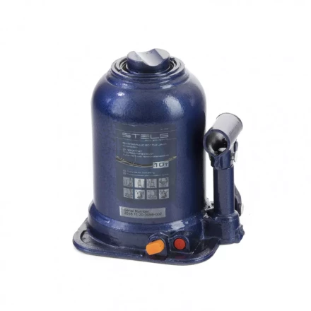Домкрат гидравлический бутылочный телескопический 10 т подъем 180-450 мм Stels 51148 купить в Магнитогорске