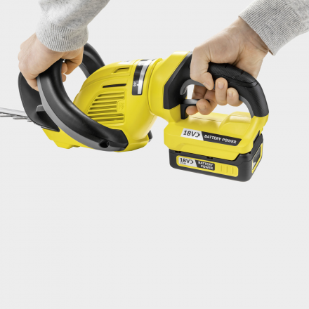 Аккумуляторный кусторез KARCHER HGE 18-50 Set купить в Магнитогорске