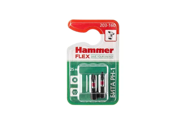 Бита HAMMER PH1 25мм (2шт) купить в Магнитогорске